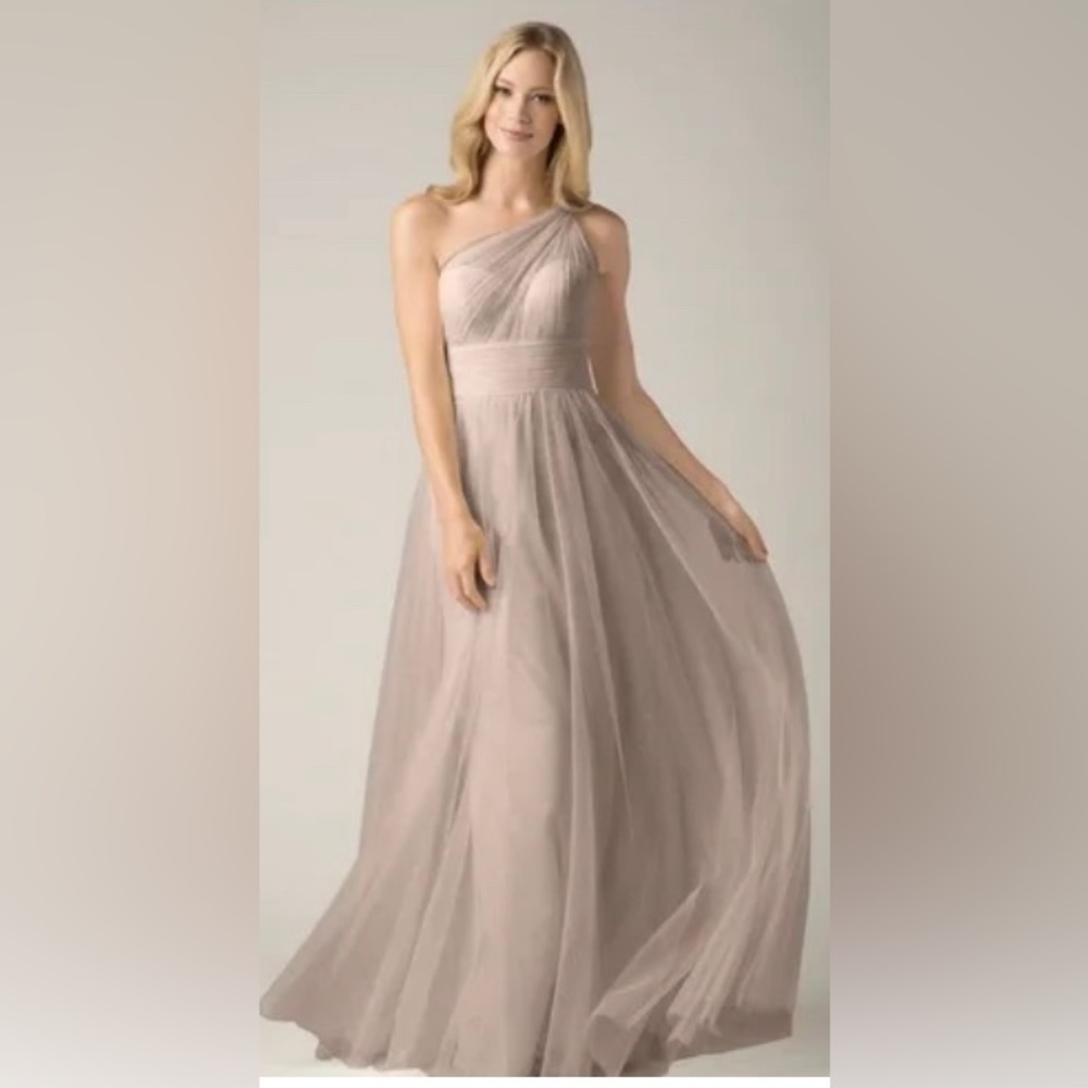 W. Too bridesmaid dress in nude/blush color size 6